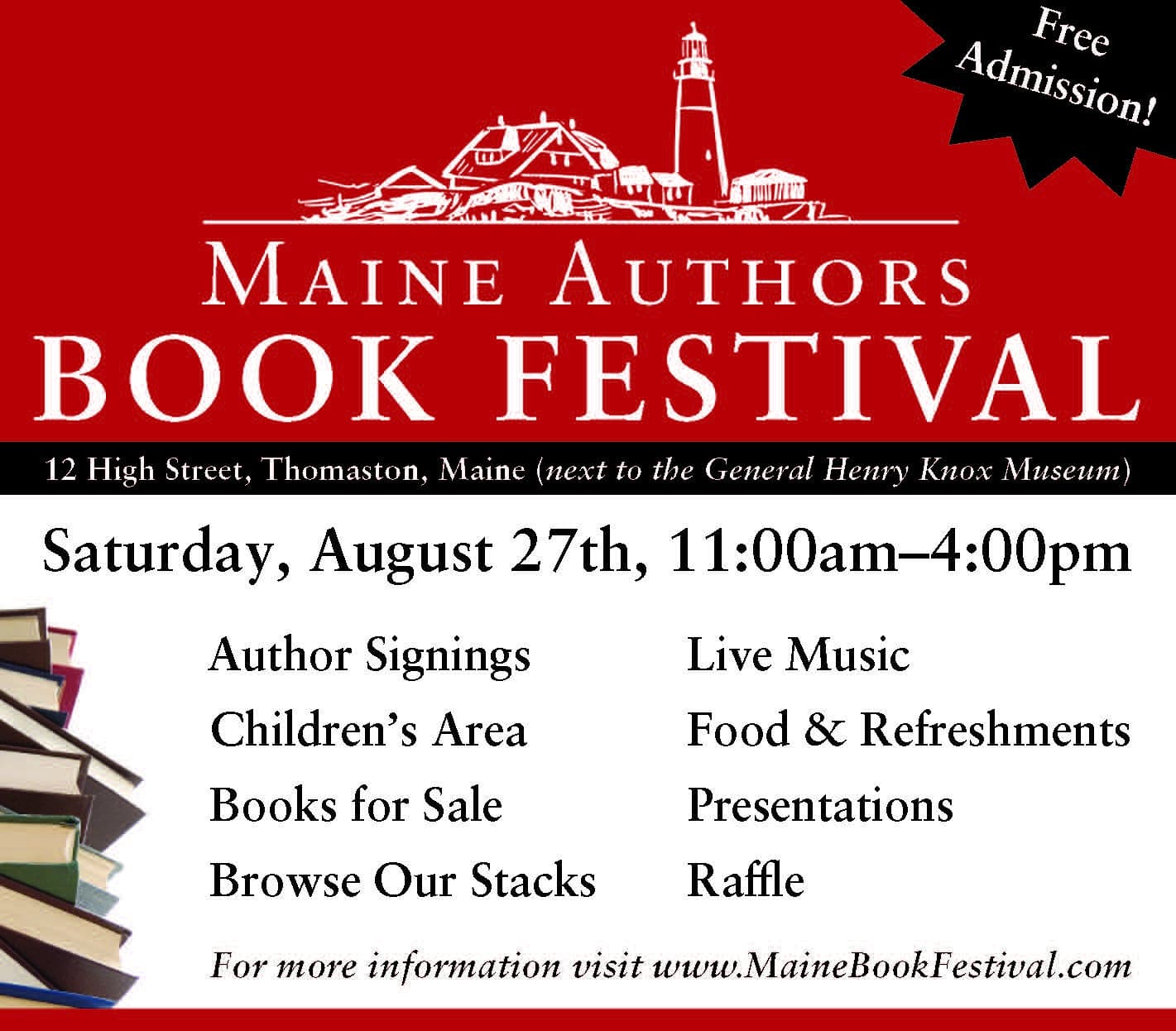 2023 Maine Authors Book Festival